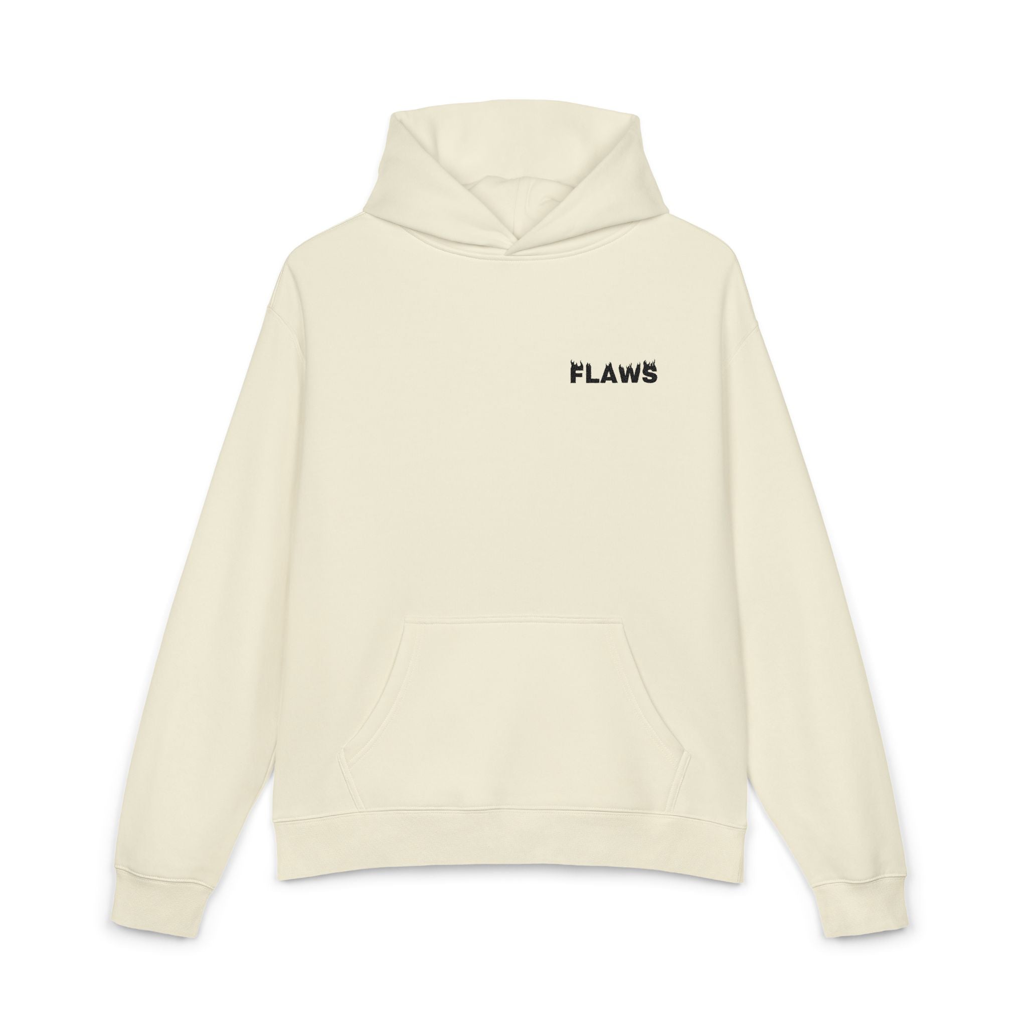 HOODIE FLAWS - BLACK