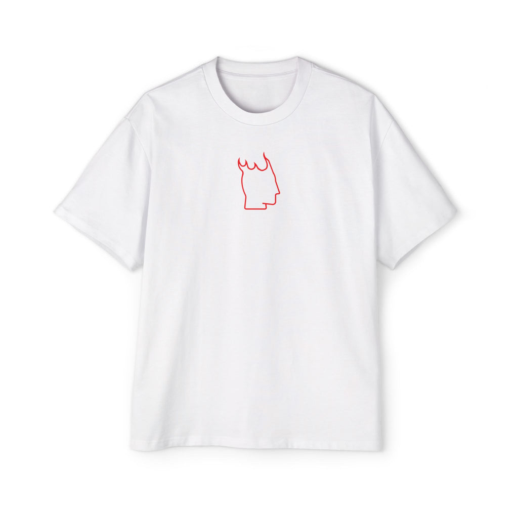 LARGE FLAWS RED - WHITE