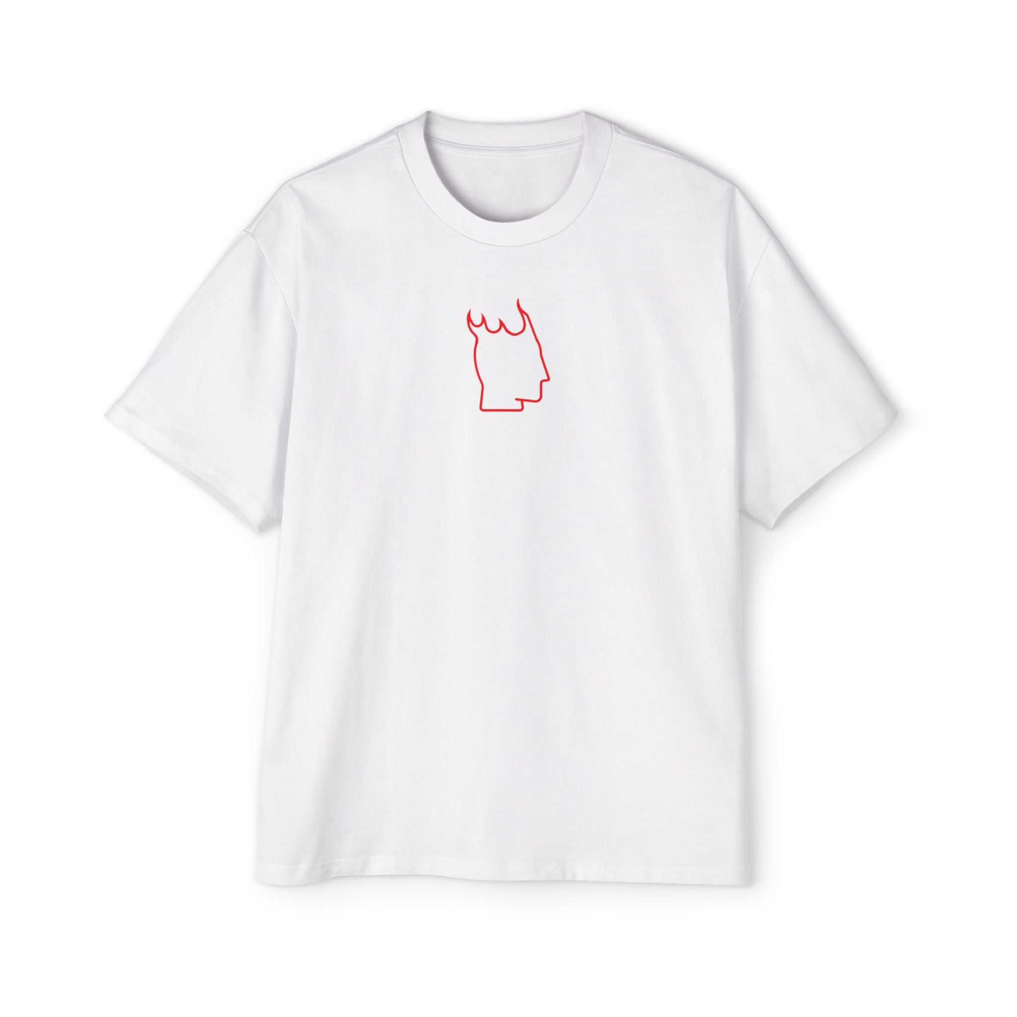 LARGE FLAWS RED - WHITE