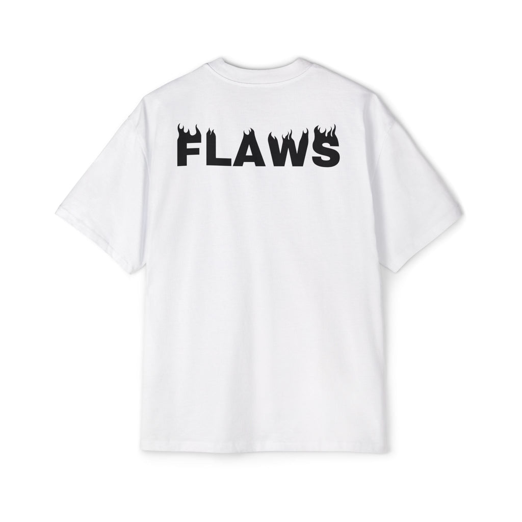 LARGE FLAWS BLACK - WHITE