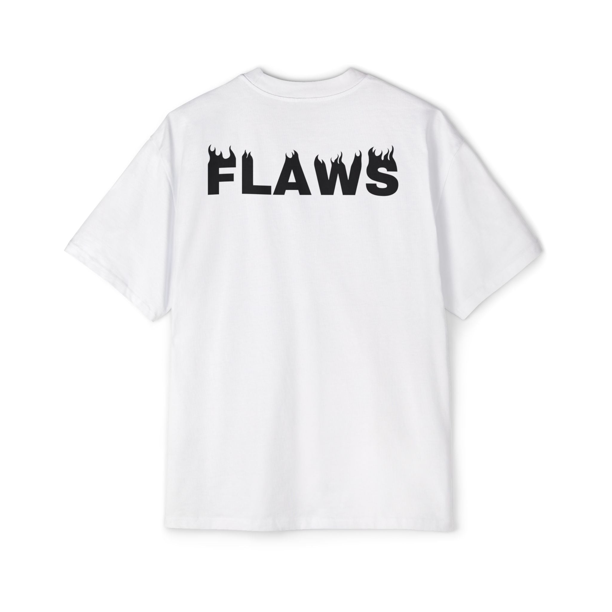 LARGE FLAWS BLACK - WHITE