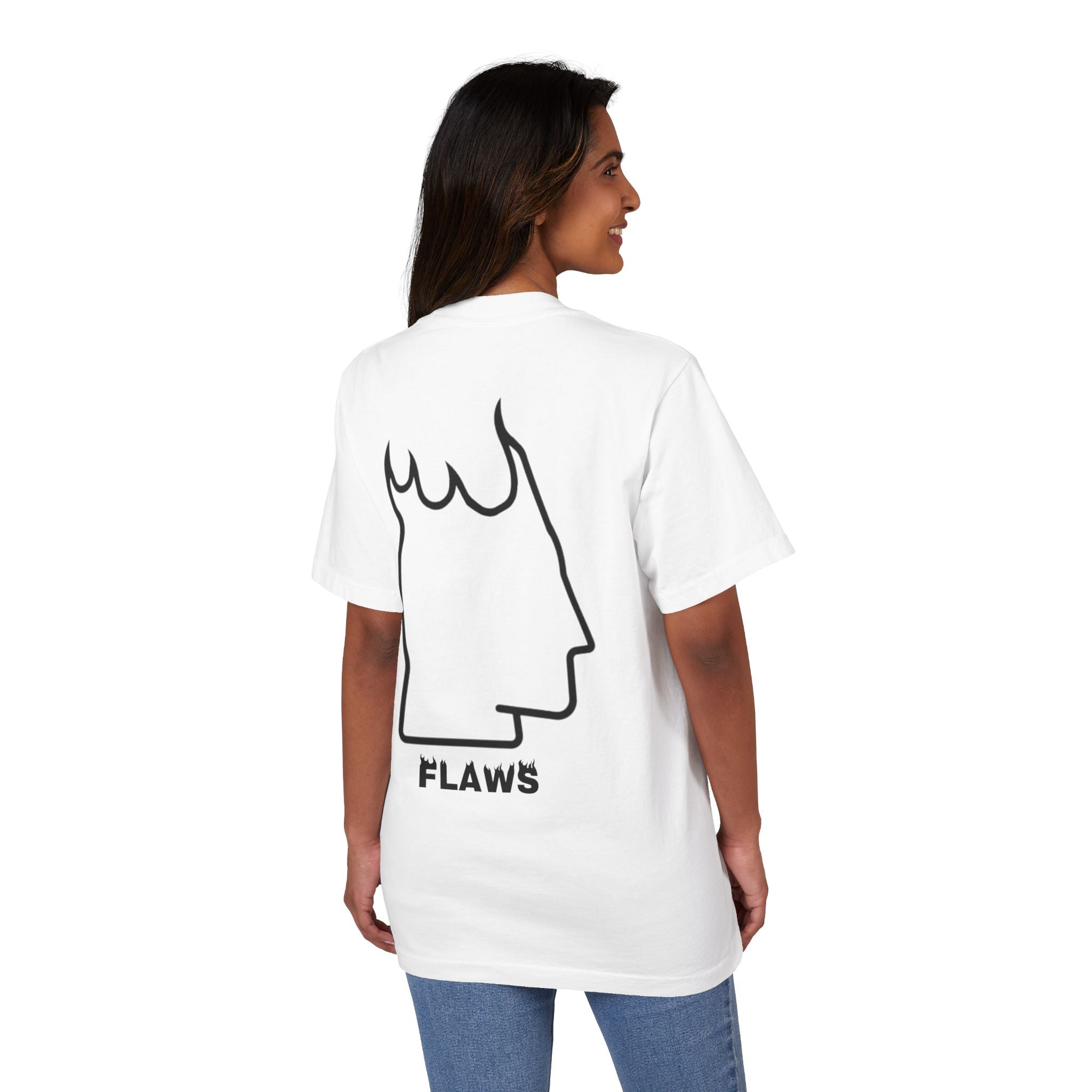 BLACK FLAWS - WHITE
