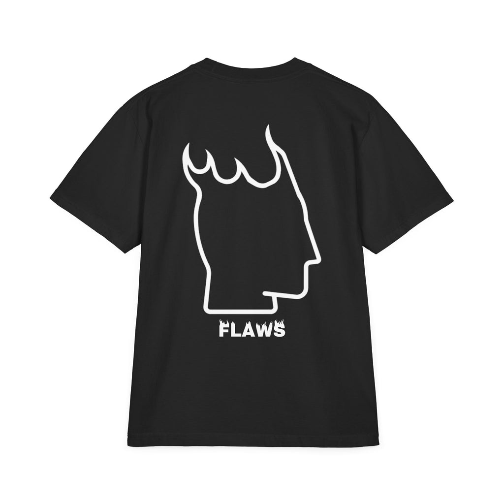 WHITE FLAWS - BLACK