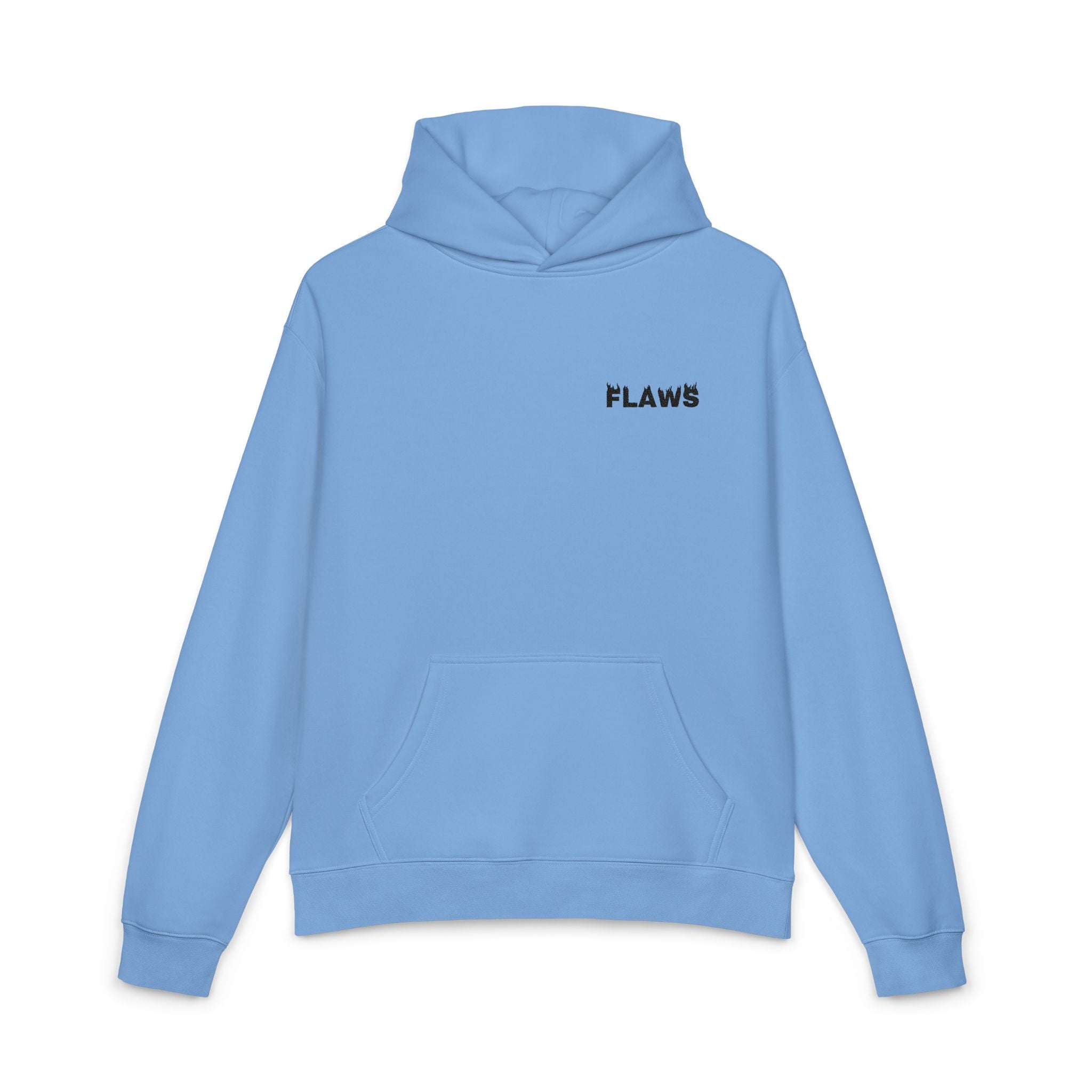 HOODIE FLAWS - BLACK