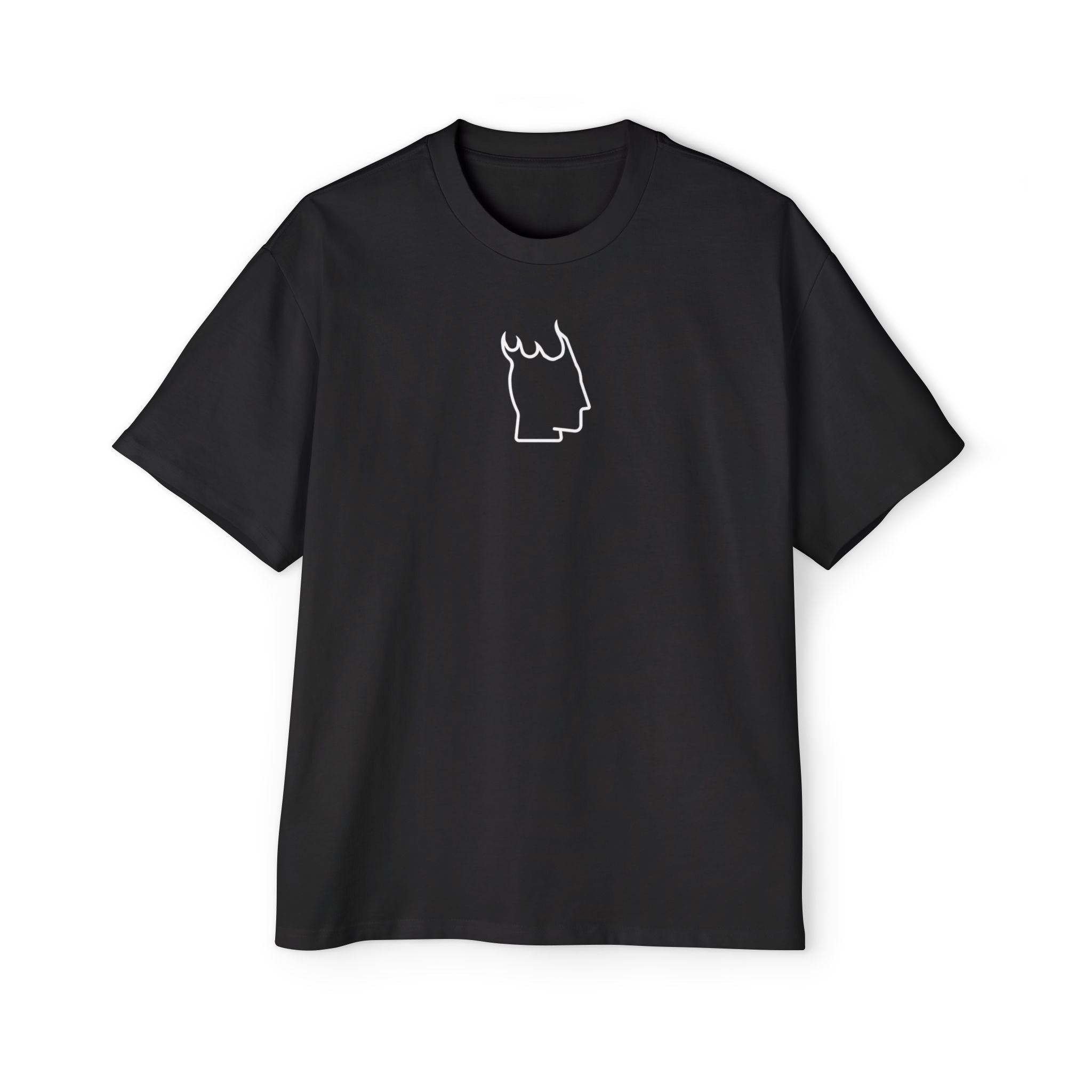LARGE FLAWS WHITE - BLACK