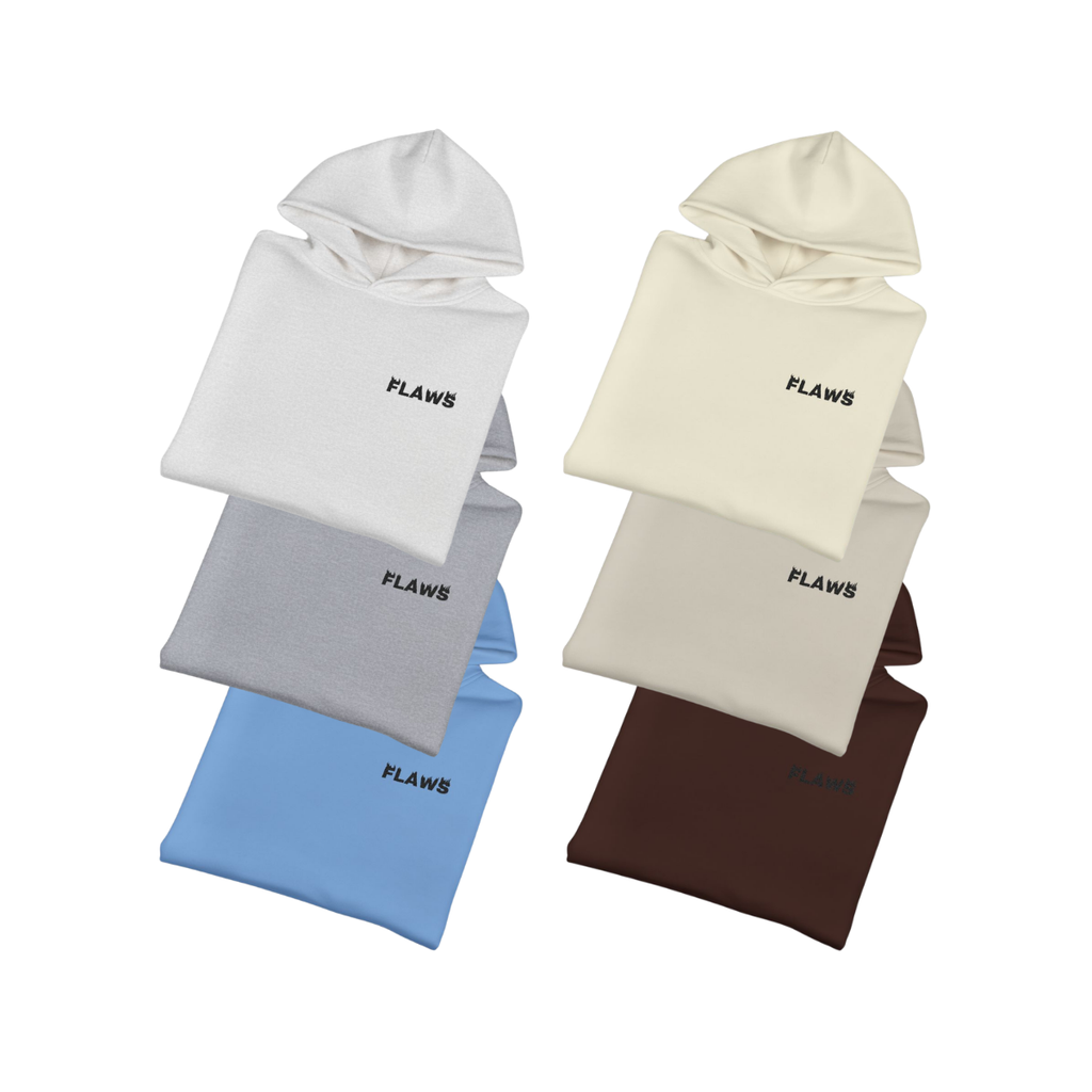 HOODIE FLAWS - BLACK