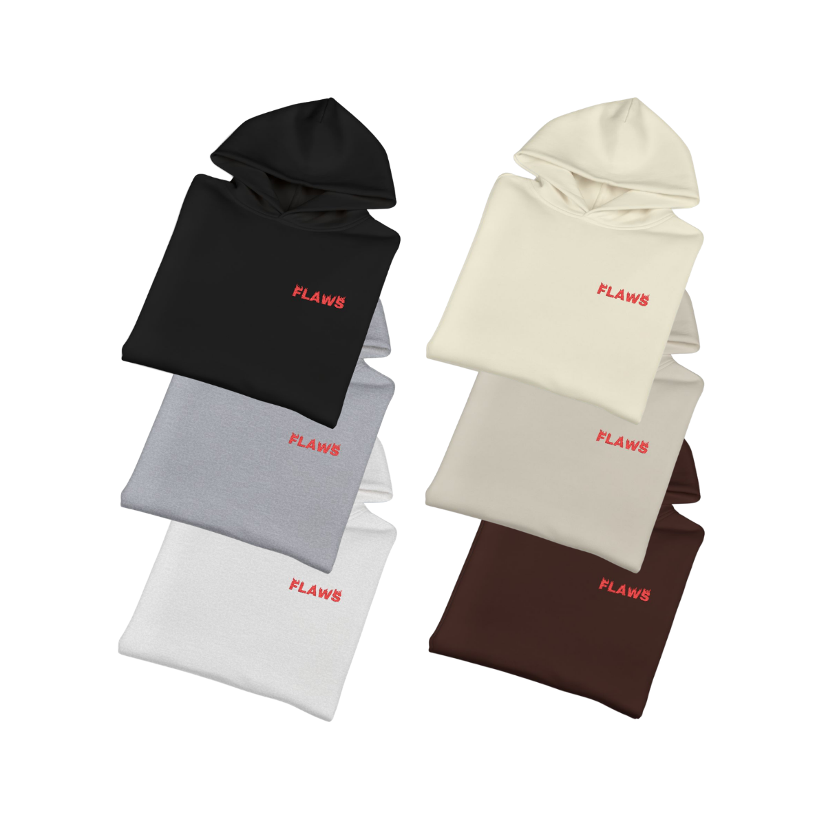 HOODIE FLAWS - RED