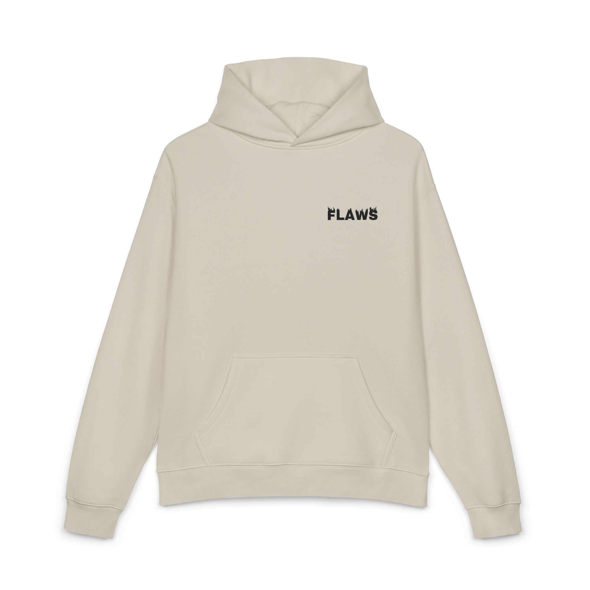 HOODIE FLAWS - BLACK