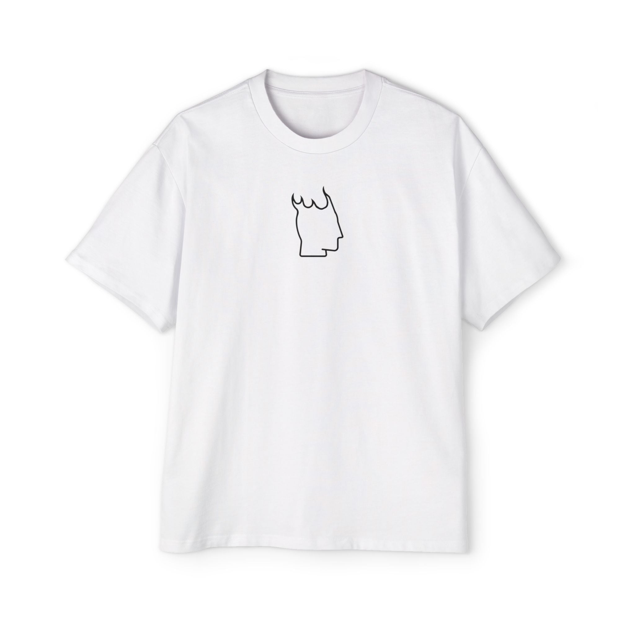 LARGE FLAWS BLACK - WHITE