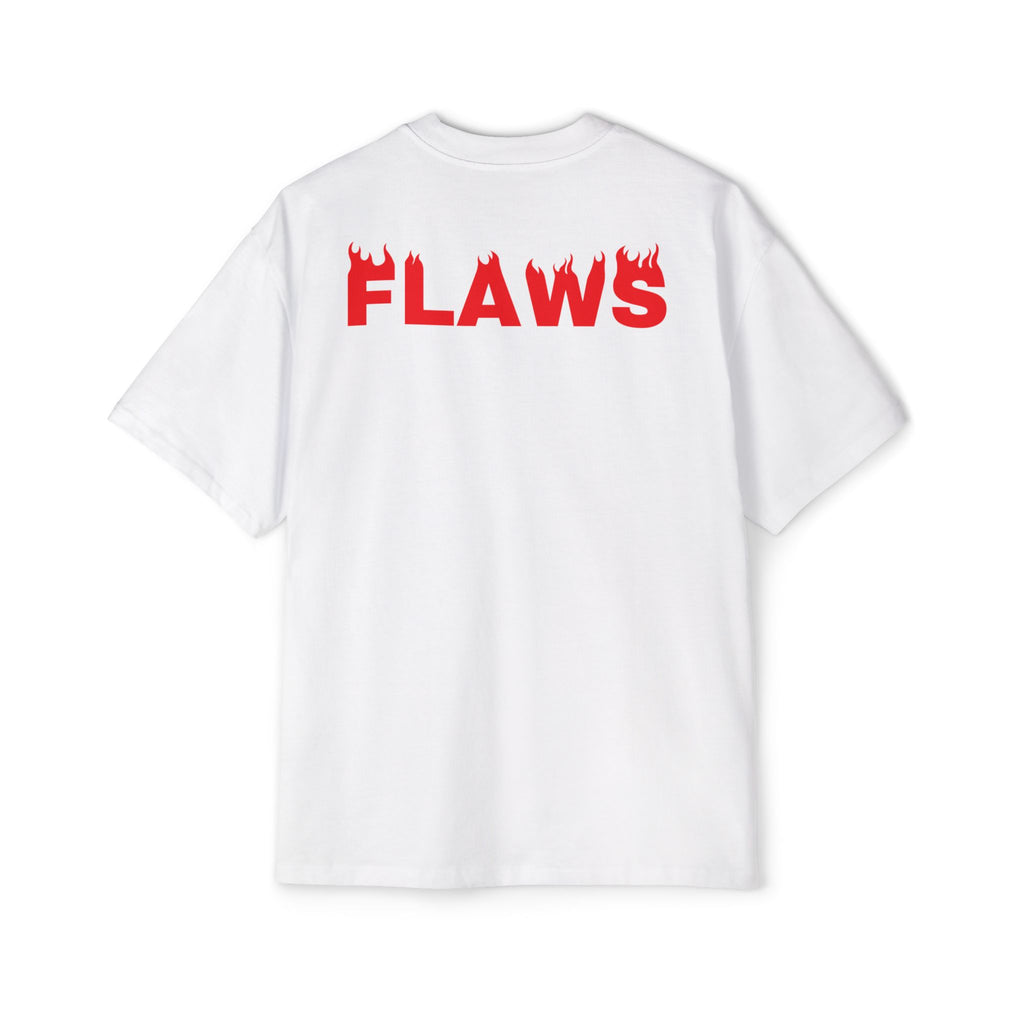 LARGE FLAWS RED - WHITE
