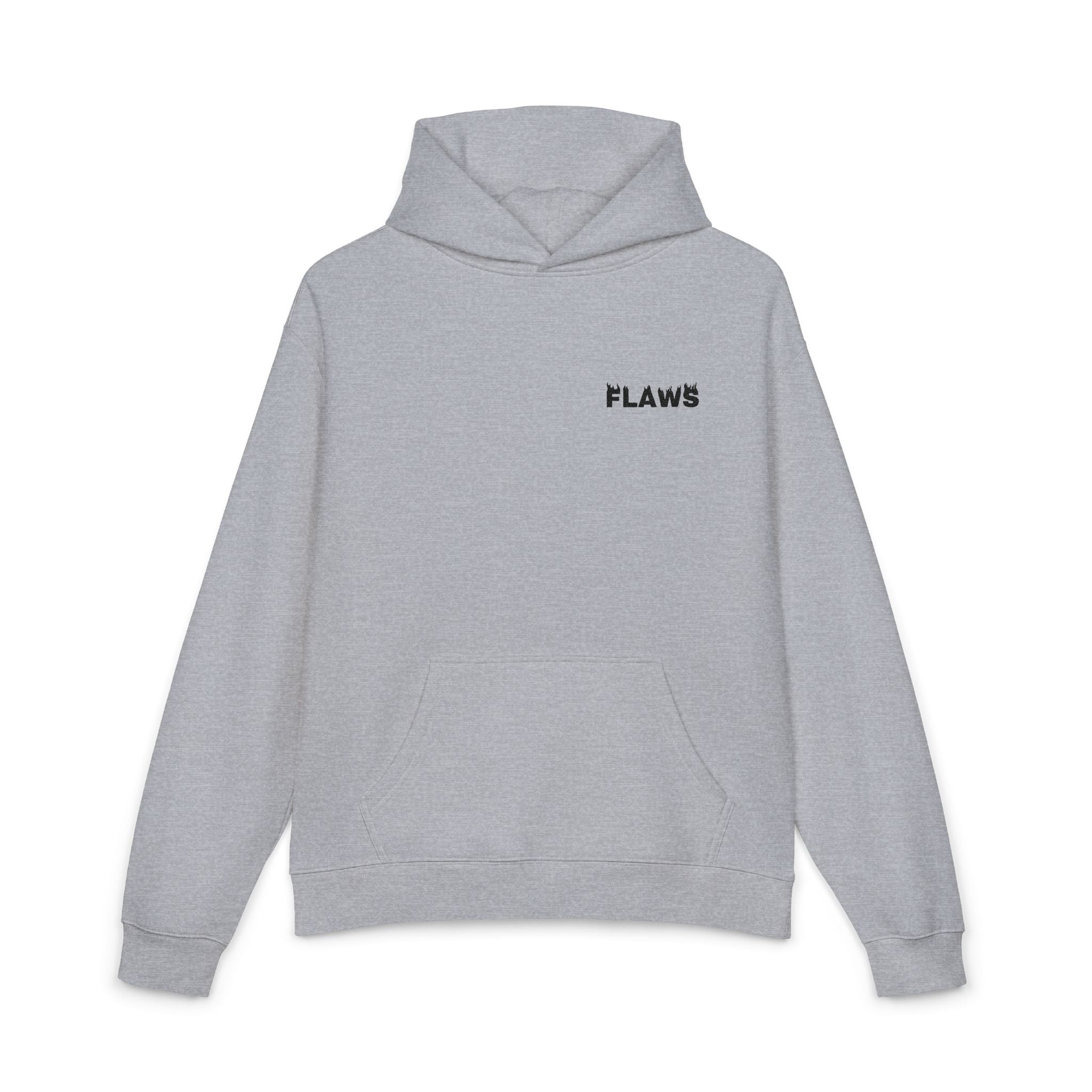 HOODIE FLAWS - BLACK